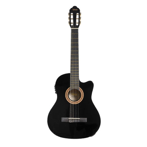 Guitarra Electroacustica Valencia   4/4 / Vc104ce /  Cutaway / Negra